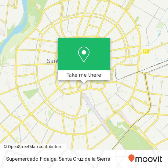 Supemercado Fidalga map