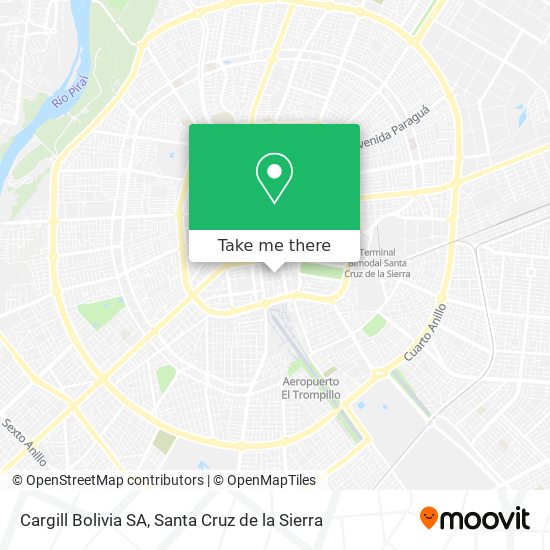 Cargill Bolivia SA map