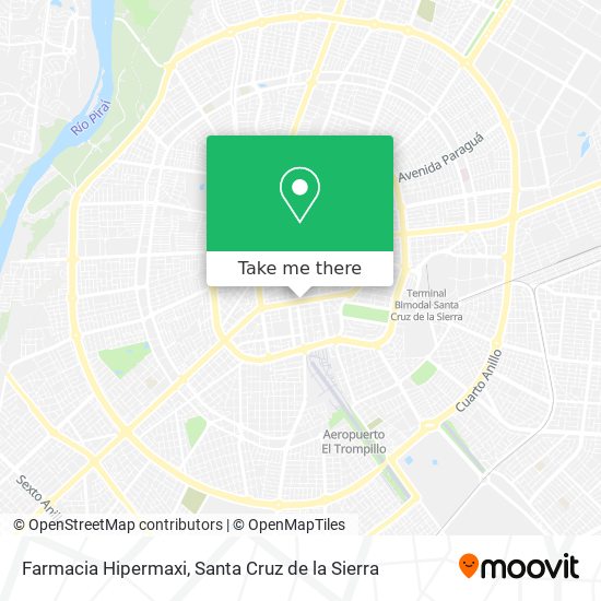 Farmacia Hipermaxi map