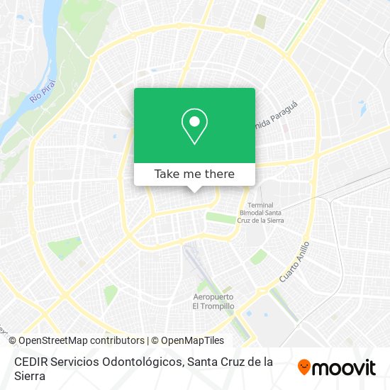 CEDIR Servicios Odontológicos map