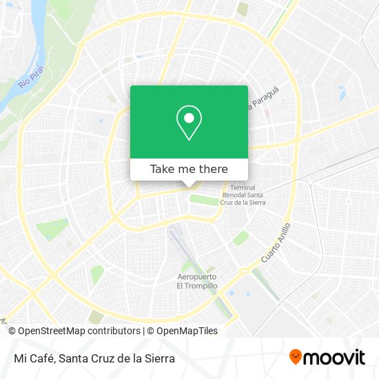 Mi Café map