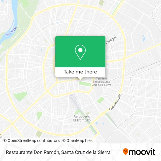 Mapa de Restaurante Don Ramón