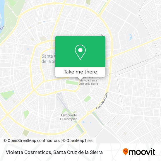 Violetta Cosmeticos map