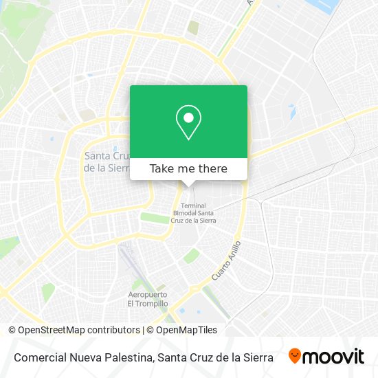 Comercial Nueva Palestina map