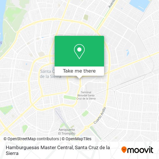 Hamburguesas Master Central map