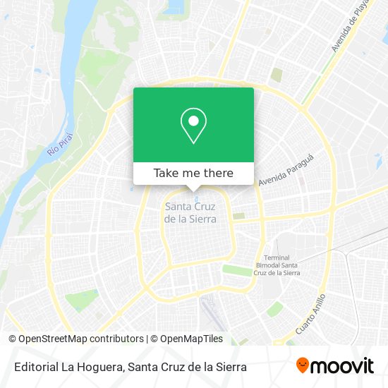 Mapa de Editorial La Hoguera