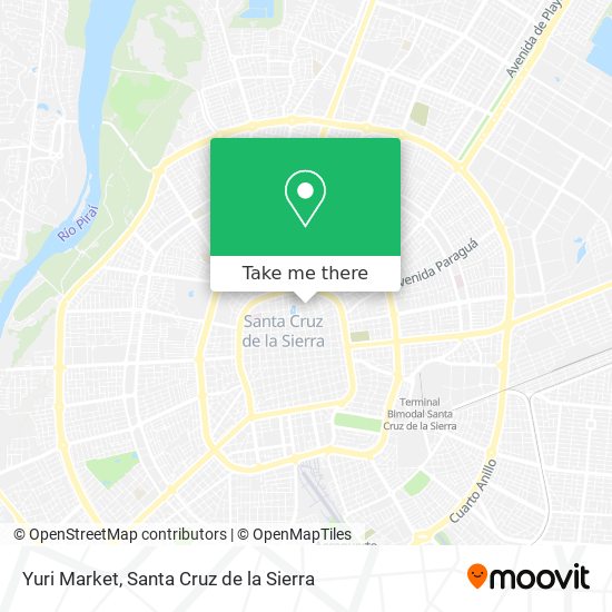 How to get to Yuri Market in Santa Cruz De La Sierra by Bus?