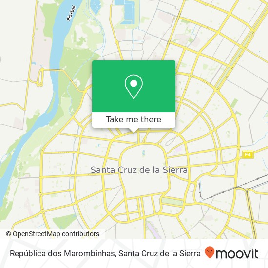 República dos Marombinhas map