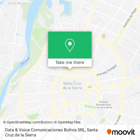 Data & Voice Comunicaciones Bolivia SRL map