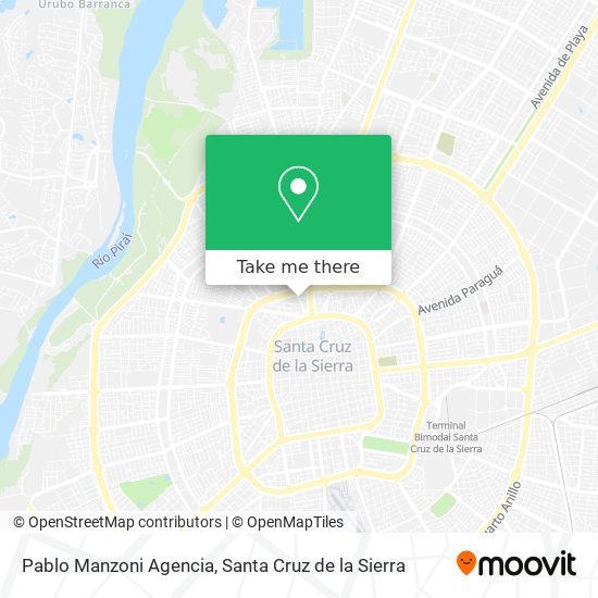 Pablo Manzoni Agencia map