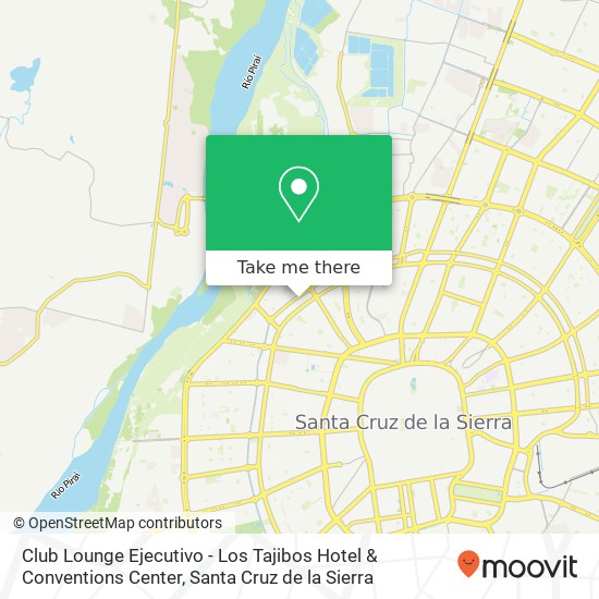 Club Lounge Ejecutivo - Los Tajibos Hotel & Conventions Center map