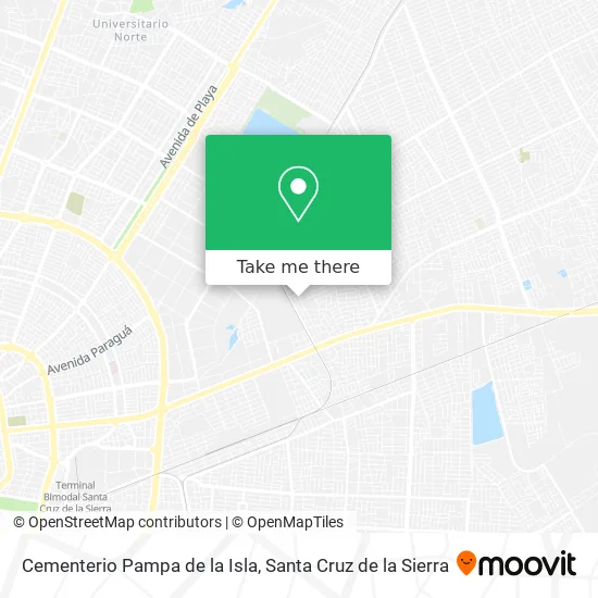 Mapa de Cementerio Pampa de la Isla