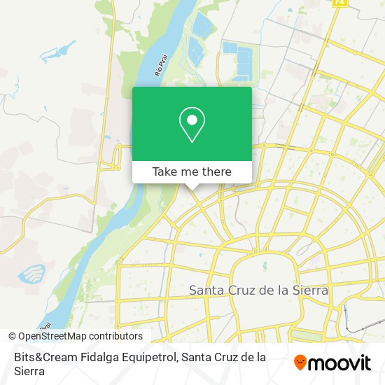Bits&Cream Fidalga Equipetrol map