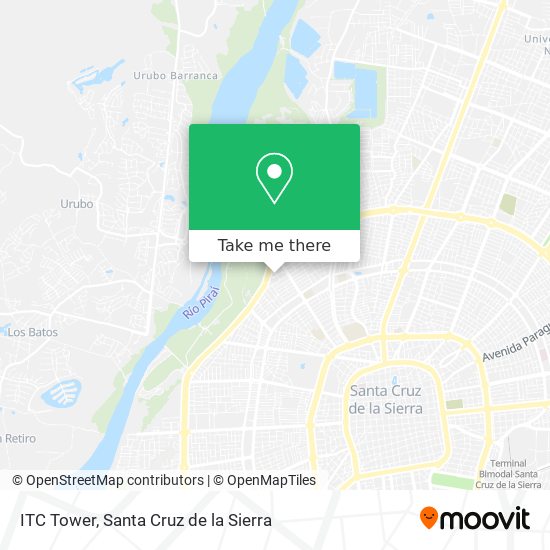ITC Tower map