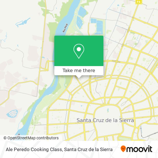 Ale Peredo Cooking Class map