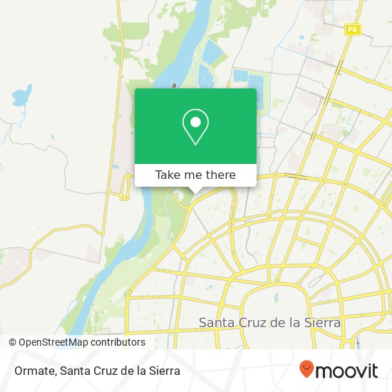 Mapa de Ormate