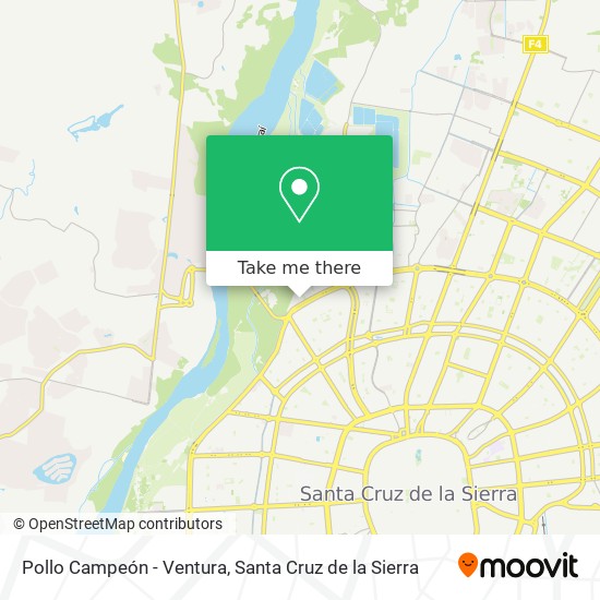 Pollo Campeón  - Ventura map