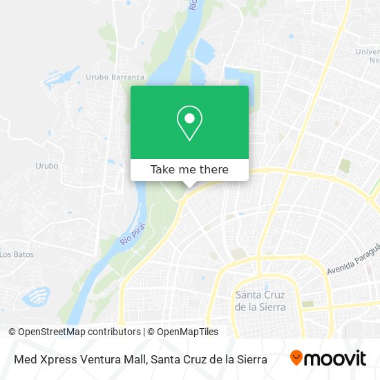 Med Xpress Ventura Mall map