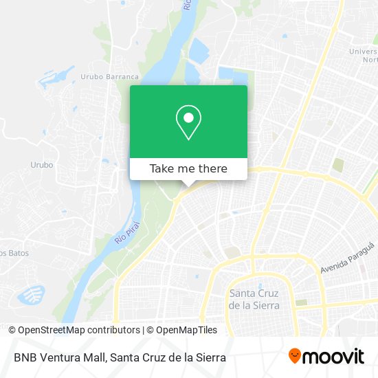 BNB Ventura Mall map
