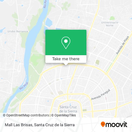Mall Las Brisas map