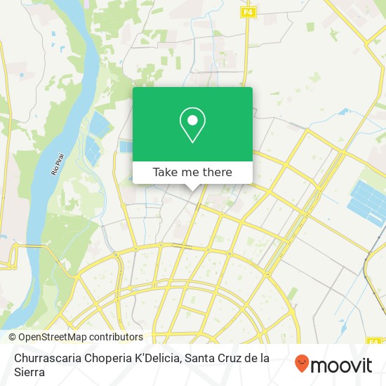 Churrascaria Choperia K'Delicia map