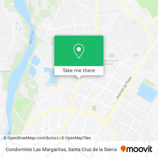 Condominio Las Margaritas map
