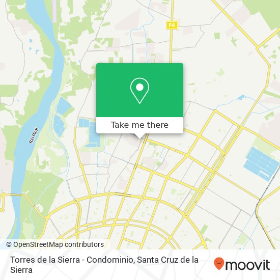 Torres de la Sierra - Condominio map
