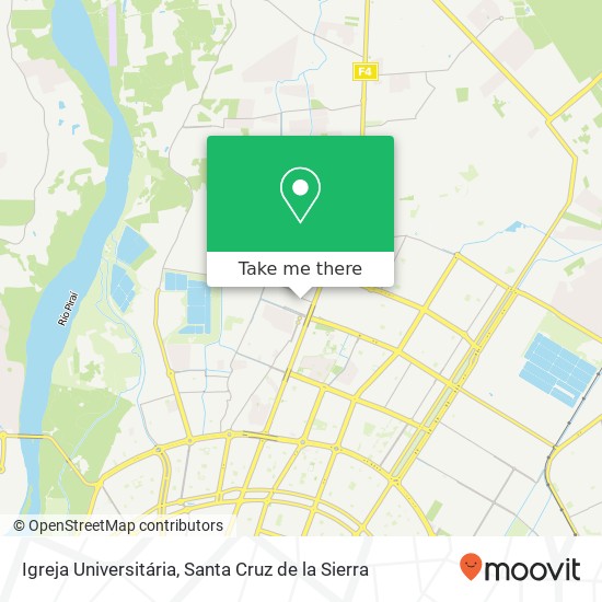 Mapa de Igreja Universitária