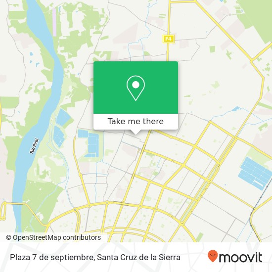 Mapa de Plaza 7 de septiembre