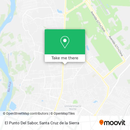 El Punto Del Sabor map