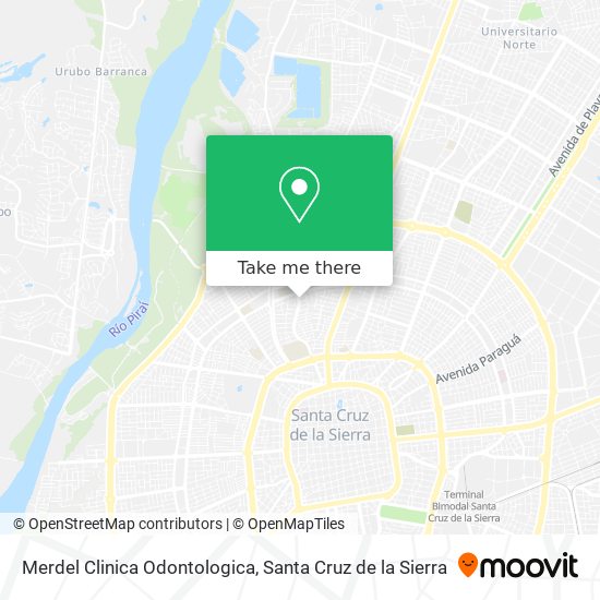 Merdel Clinica Odontologica map