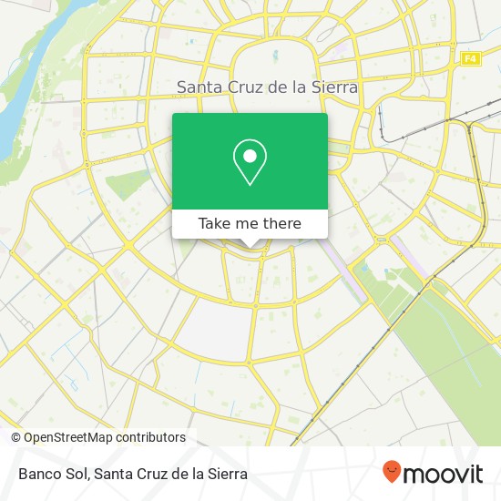 Mapa de Banco Sol