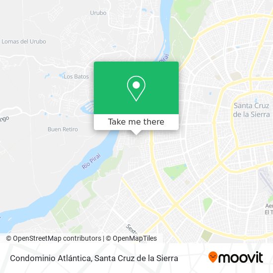 Condominio Atlántica map