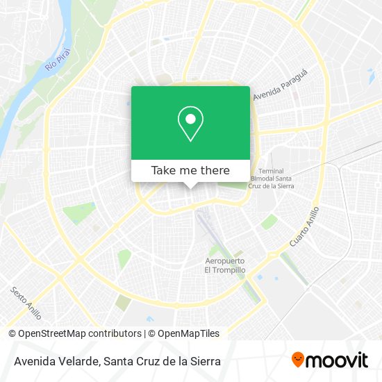 Avenida Velarde map