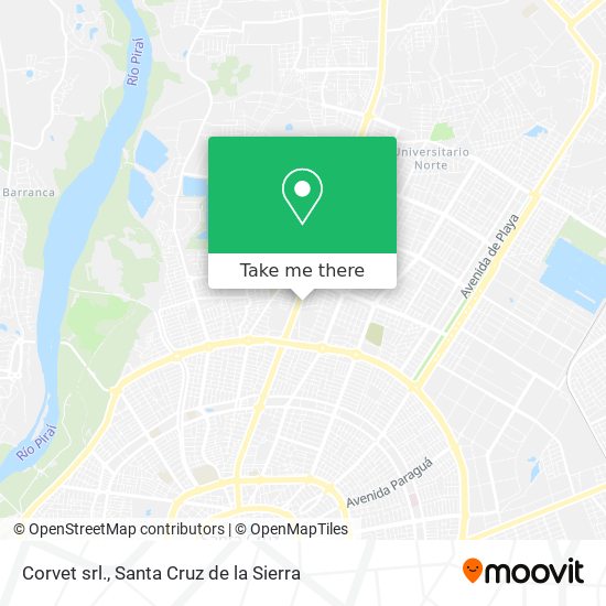 Corvet srl. map