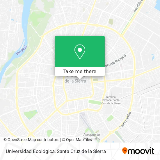Mapa de Universidad Ecológica
