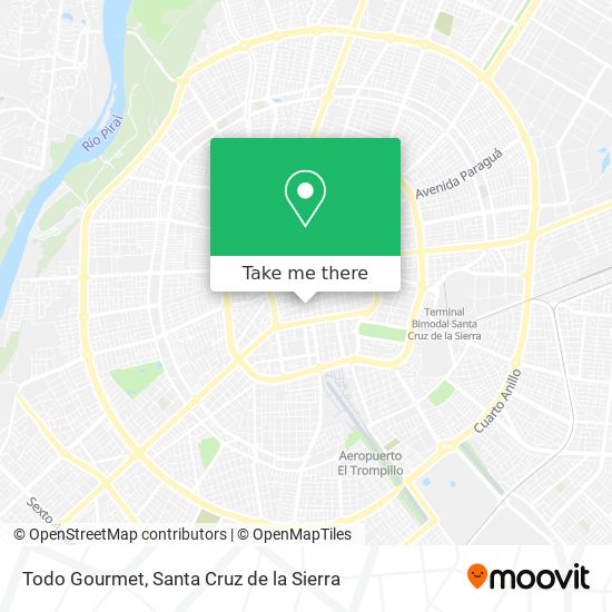 Todo Gourmet map