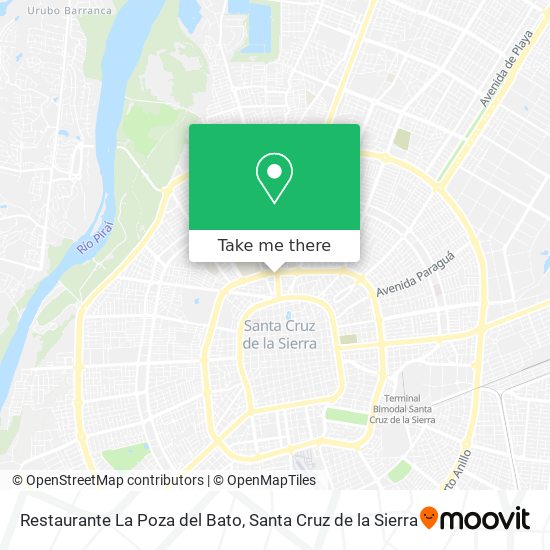 Restaurante La Poza del Bato map