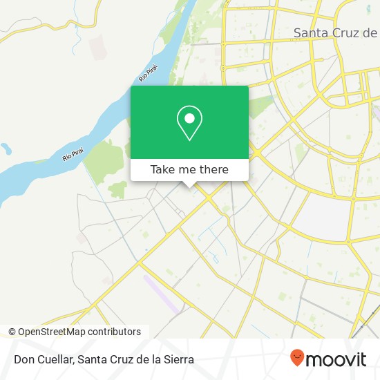 Don Cuellar map