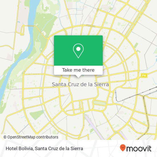 Hotel Bolivia map