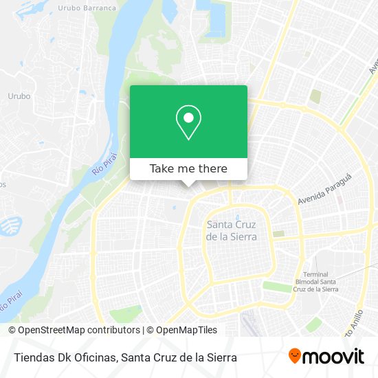 Mapa de Tiendas Dk Oficinas