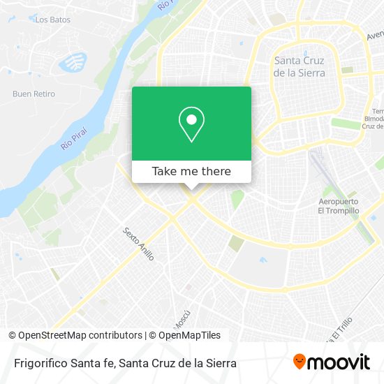 Frigorifico Santa fe map