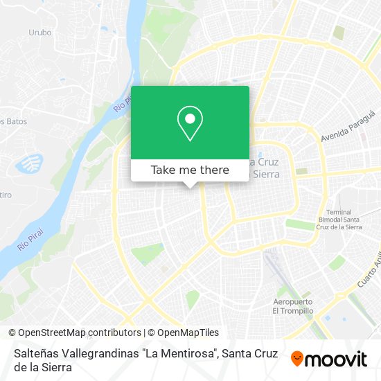 Salteñas Vallegrandinas "La Mentirosa" map