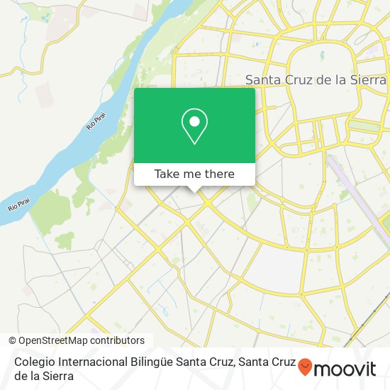 Colegio Internacional Bilingüe Santa Cruz map