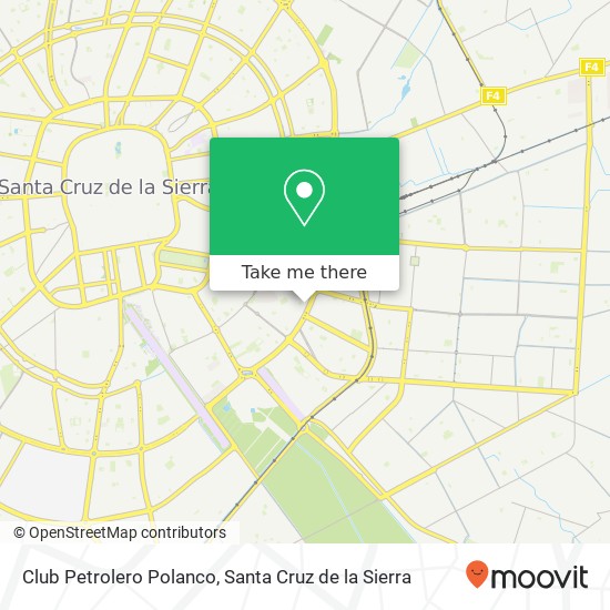 Mapa de Club Petrolero Polanco