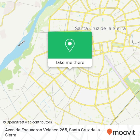 Avenida Escuadron Velasco 265 map