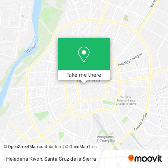 Heladeria Kivon map