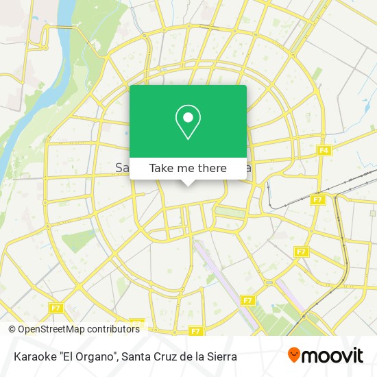 Karaoke "El Organo" map