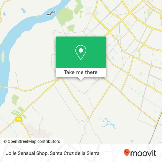 Jolie Sensual Shop, La Guardia map