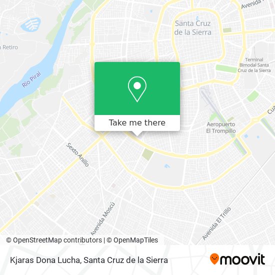 Kjaras Dona Lucha map